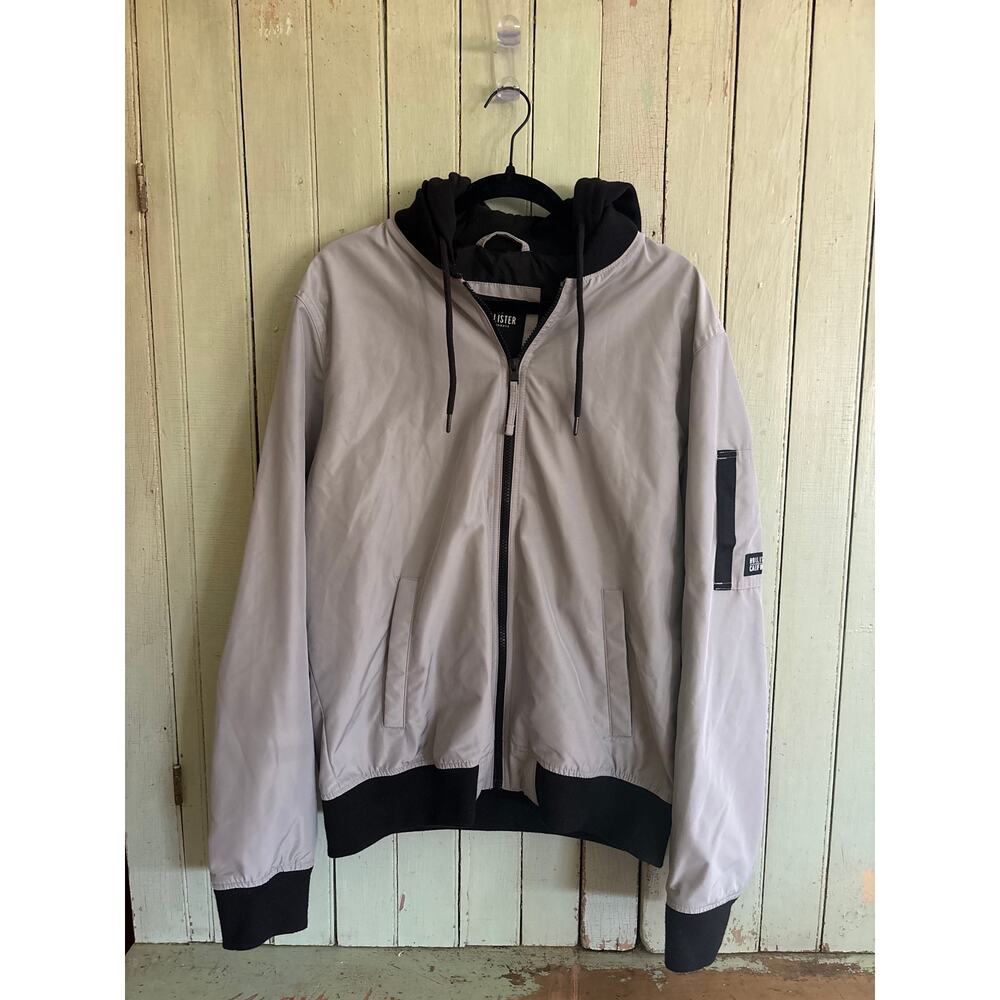 Men's Hollister Co. Grey Bomber Jacket